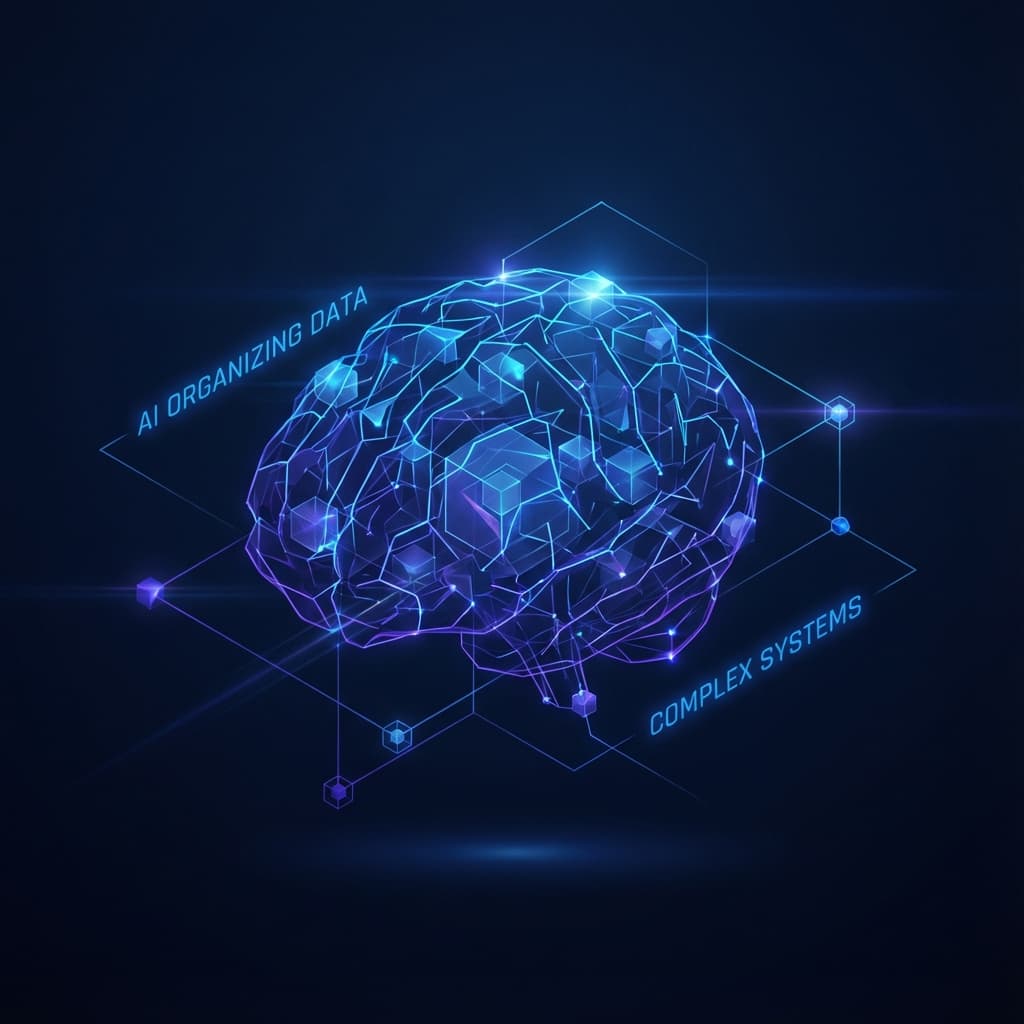 Artificial Intelligence organizing complex data